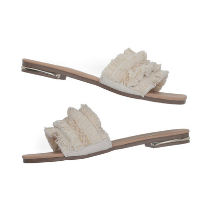 SANDALIA CASUAL DAMA 638504 NATURAL CAPA DE OZONO