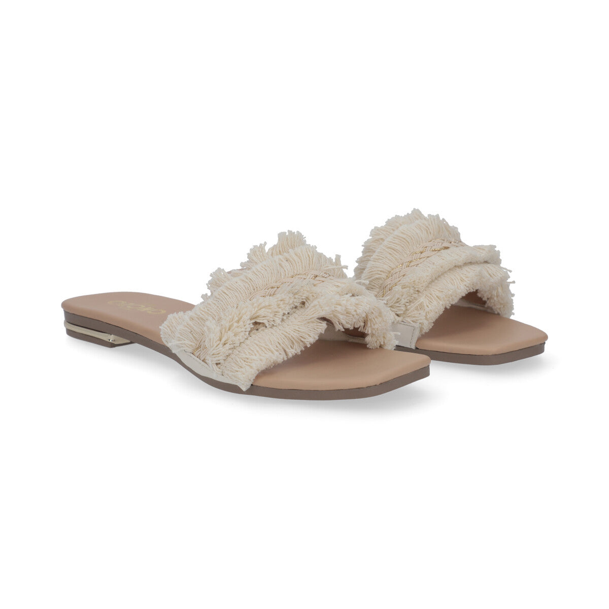 SANDALIA CASUAL DAMA 638504 NATURAL CAPA DE OZONO