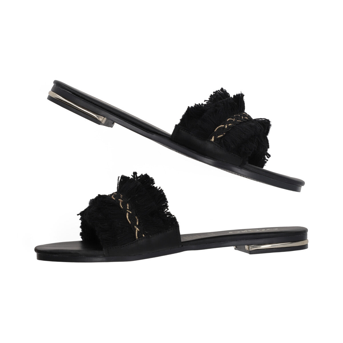 SANDALIA CASUAL DAMA 638504 NEGRO CAPA DE OZONO
