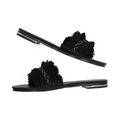 SANDALIA CASUAL DAMA 638504 NEGRO CAPA DE OZONO