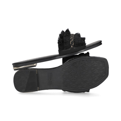 SANDALIA CASUAL DAMA 638504 NEGRO CAPA DE OZONO
