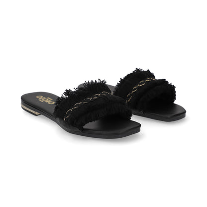 SANDALIA CASUAL DAMA 638504 NEGRO CAPA DE OZONO