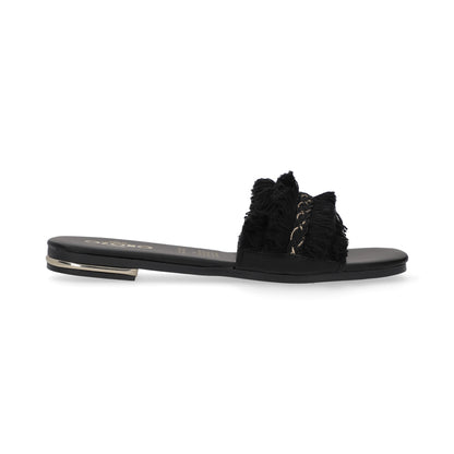 SANDALIA CASUAL DAMA 638504 NEGRO CAPA DE OZONO