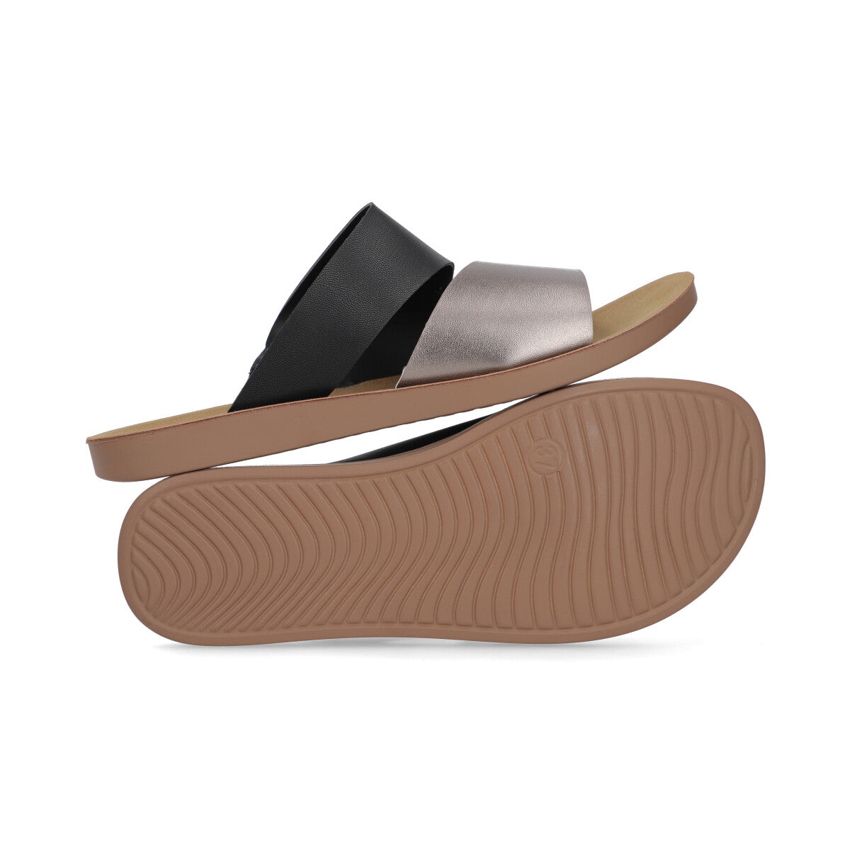 SANDALIA CASUAL DAMA 639805 INOX CAPA DE OZONO