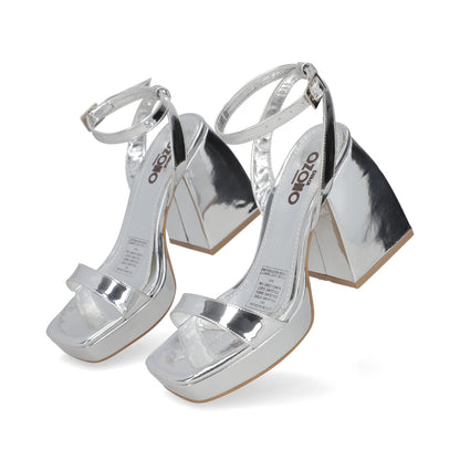 ZAPATILLA CASUAL DAMA 640804 PLATA CAPA DE OZONO