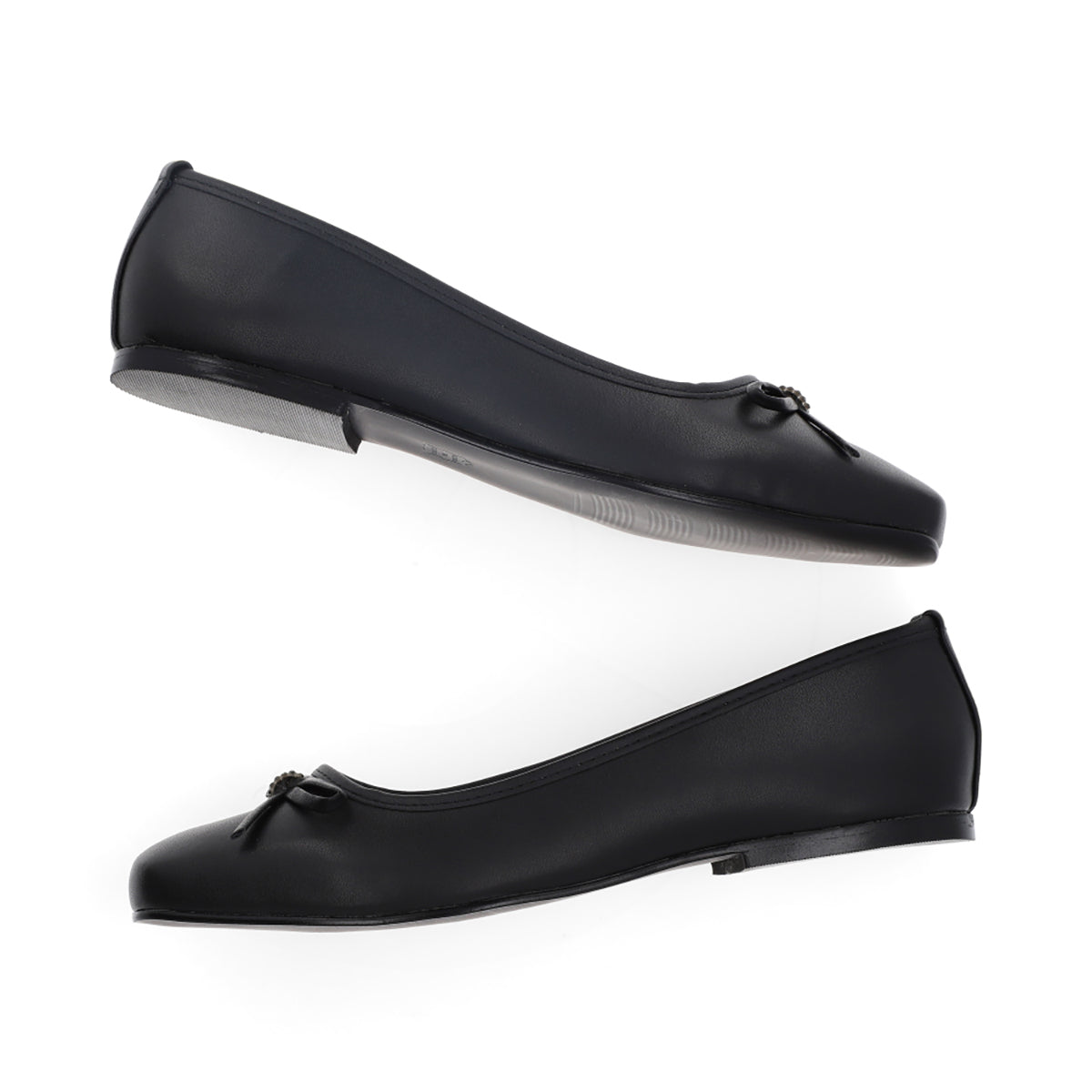 BALERINA CASUAL DAMA 645401 NEGRO CAPA DE OZONO