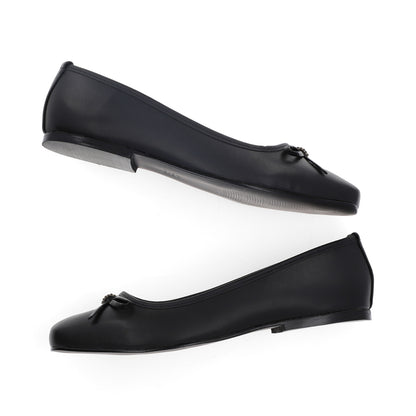 BALERINA CASUAL DAMA 645401 NEGRO CAPA DE OZONO
