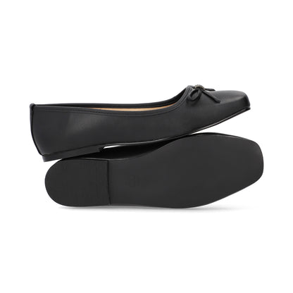 BALERINA CASUAL DAMA 645401 NEGRO CAPA DE OZONO
