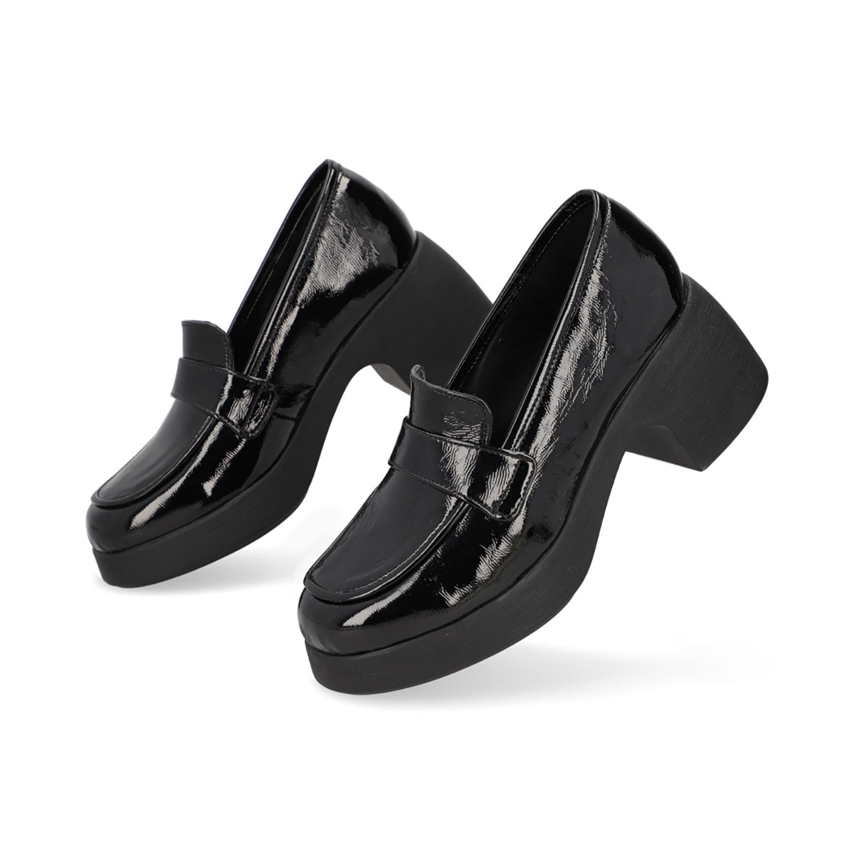 MOCASIN SEMIVESTIR DAMA 645502 NEGRO CAPA DE OZONO