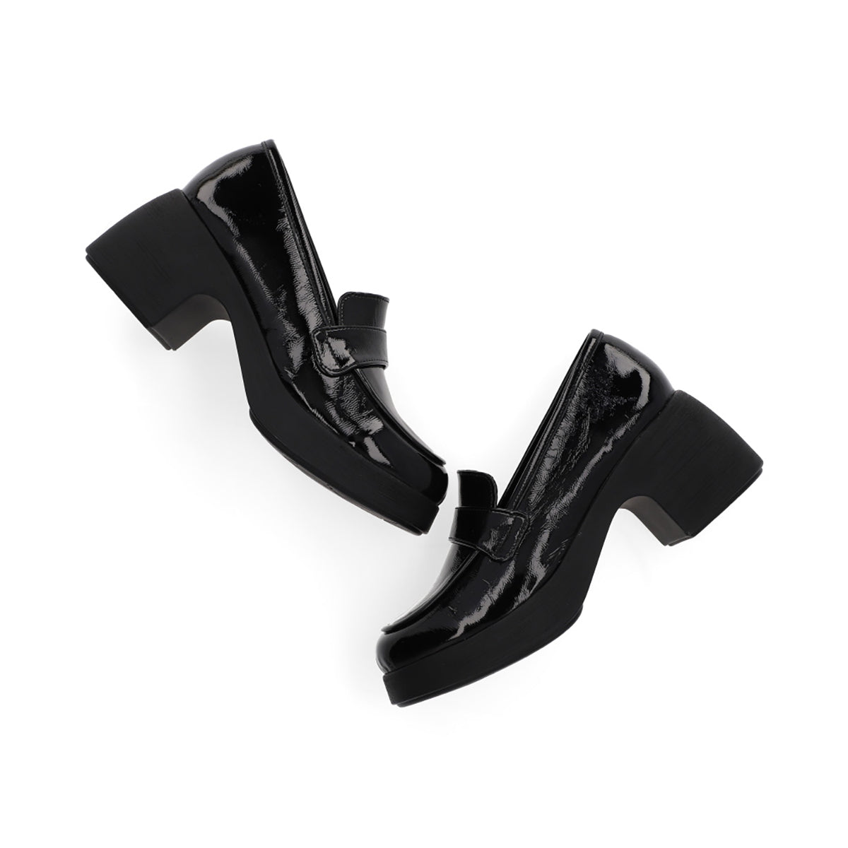 MOCASIN SEMIVESTIR DAMA 645502 NEGRO CAPA DE OZONO