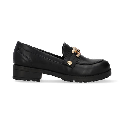 MOCASIN CASUAL DAMA 646001 NEGRO CAPA DE OZONO