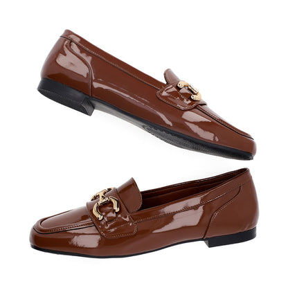 MOCASIN CASUAL DAMA 646101 CAFÉ CAPA DE OZONO