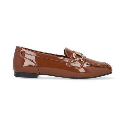 MOCASIN CASUAL DAMA 646101 CAFÉ CAPA DE OZONO