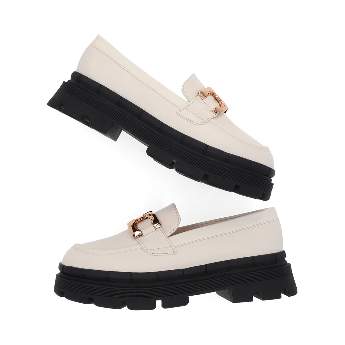MOCASIN CASUAL DAMA 646201 LATTE CAPA DE OZONO