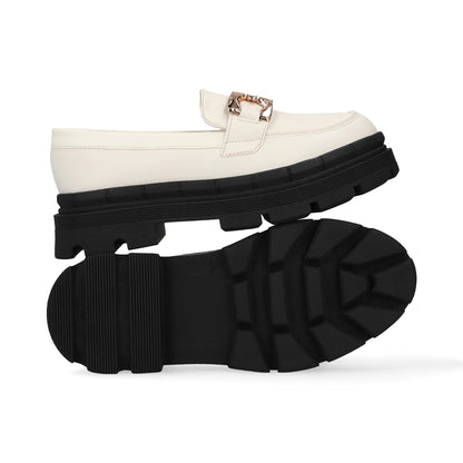 MOCASIN CASUAL DAMA 646201 LATTE CAPA DE OZONO