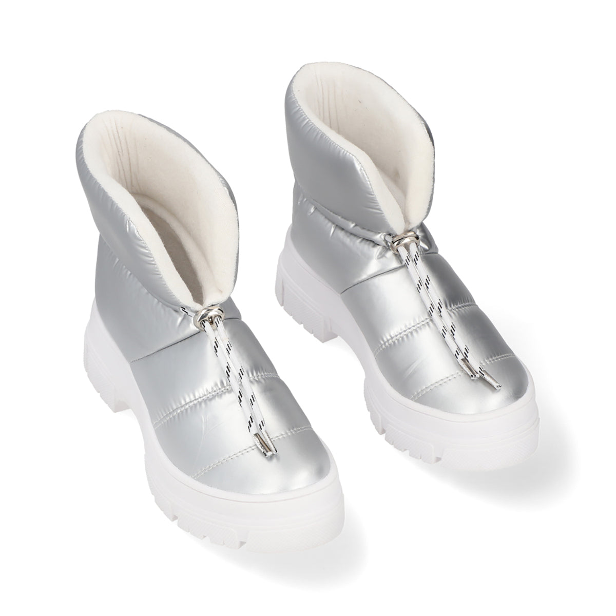 BOTA CASUAL DAMA 646802 PLATA CAPA DE OZONO