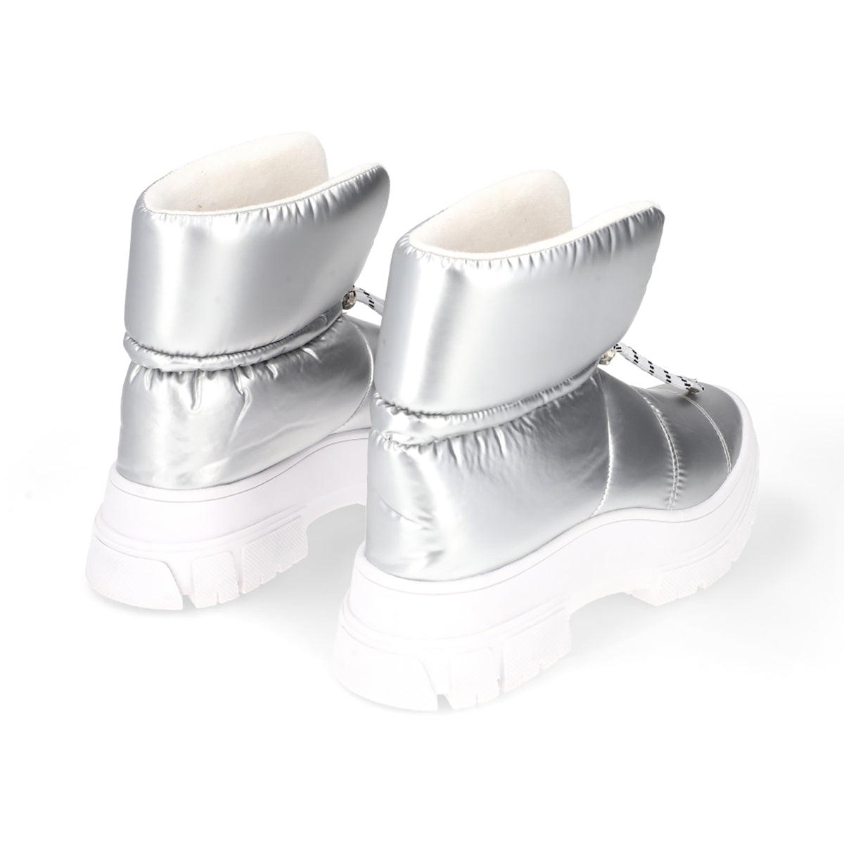 BOTA CASUAL DAMA 646802 PLATA CAPA DE OZONO