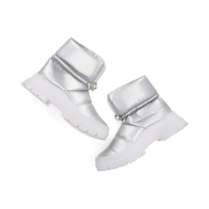 BOTA CASUAL DAMA 646802 PLATA CAPA DE OZONO