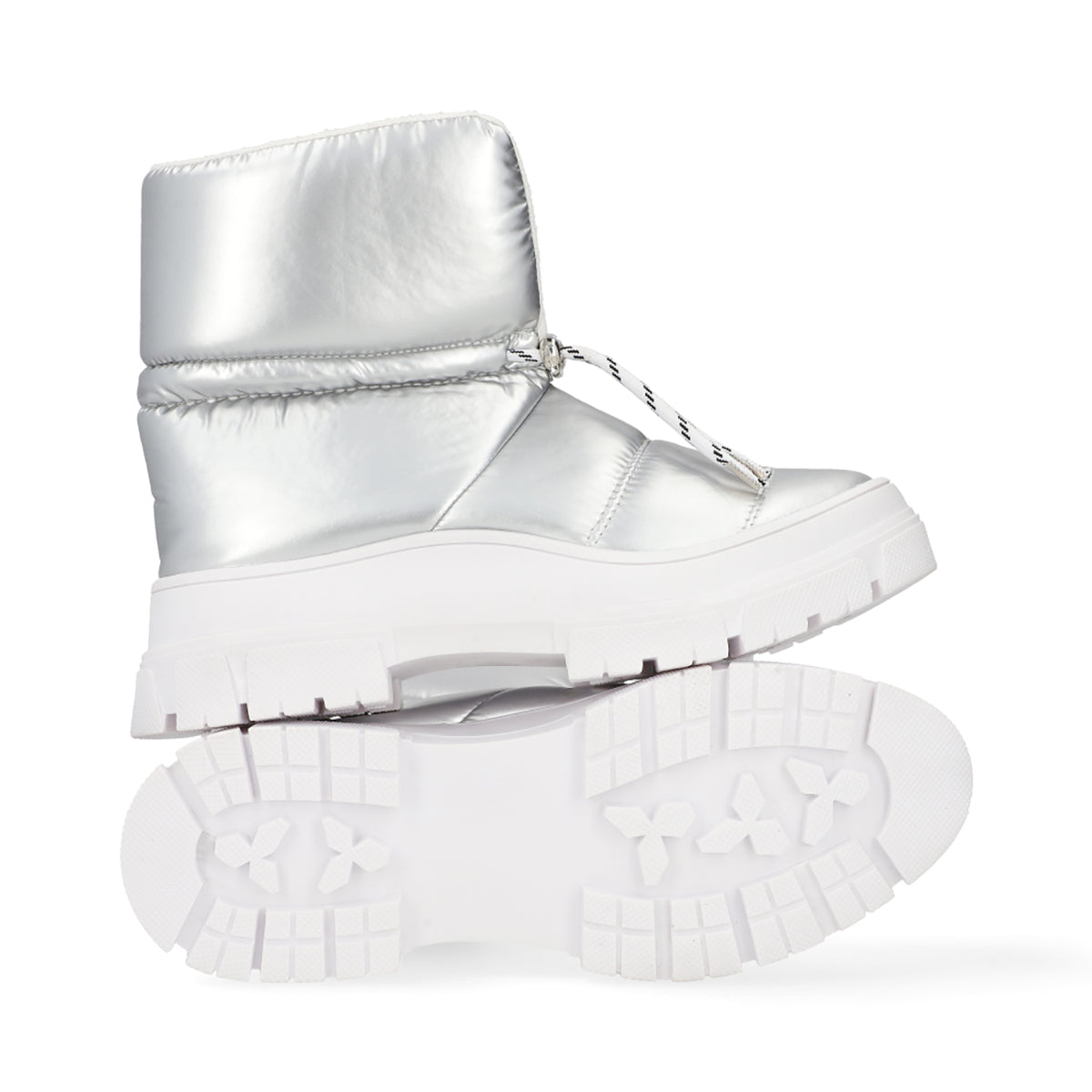 BOTA CASUAL DAMA 646802 PLATA CAPA DE OZONO