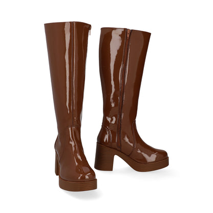 BOTA CASUAL DAMA 647101 CHOCOLATE CAPA DE OZONO
