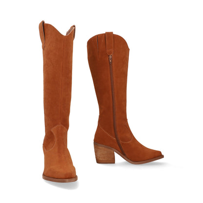 BOTA CASUAL DAMA 647201 COGÑAC CAPA DE OZONO