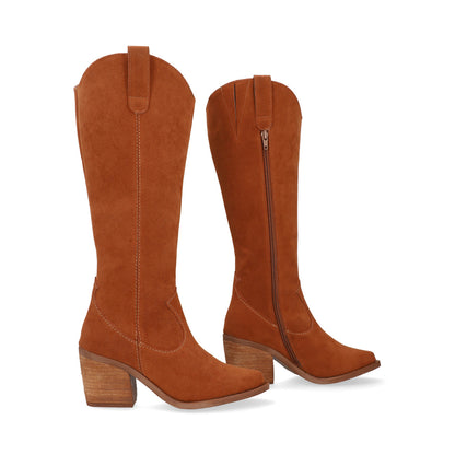BOTA CASUAL DAMA 647201 COGÑAC CAPA DE OZONO
