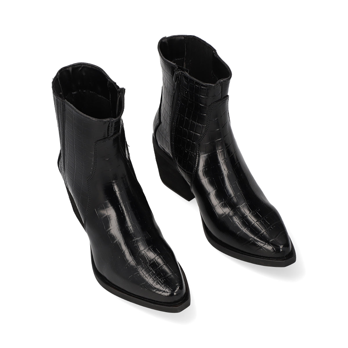 BOTÍN CASUAL DAMA 647203 NEGRO CAPA DE OZONO