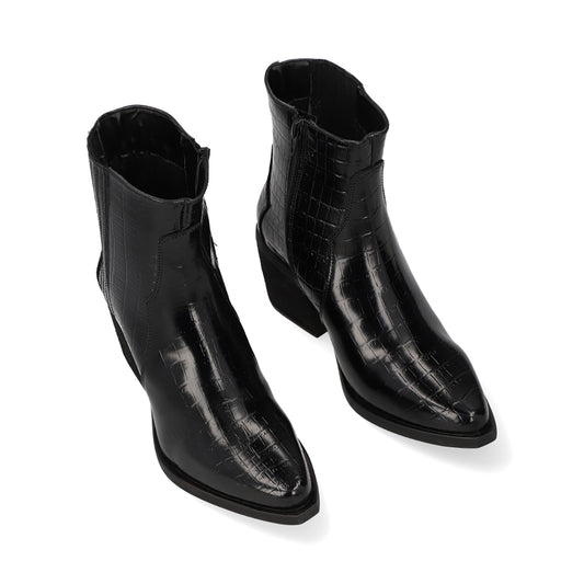 BOTÍN CASUAL DAMA 647203 NEGRO CAPA DE OZONO