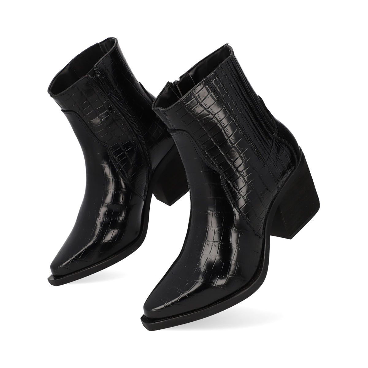 BOTÍN CASUAL DAMA 647203 NEGRO CAPA DE OZONO