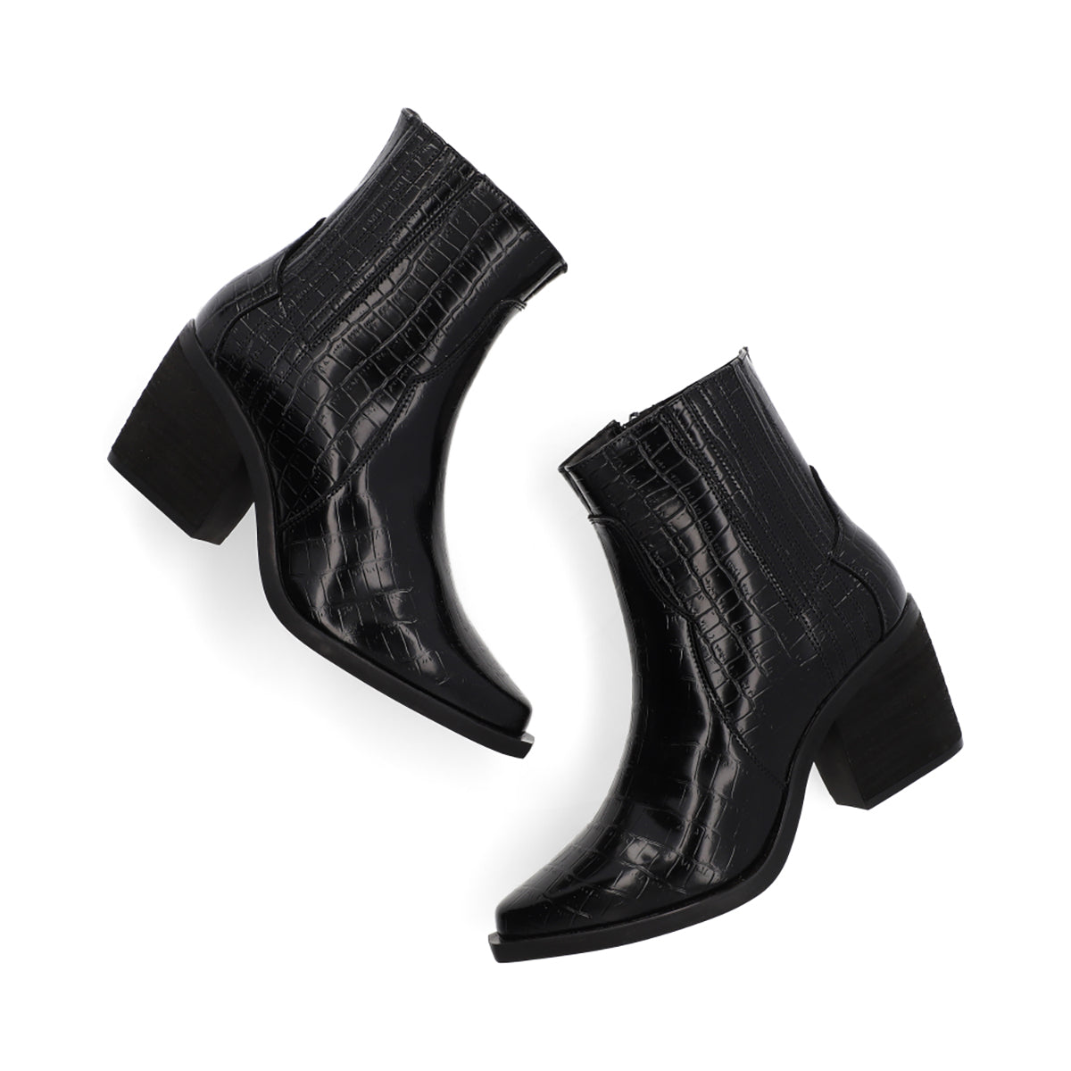 BOTÍN CASUAL DAMA 647203 NEGRO CAPA DE OZONO