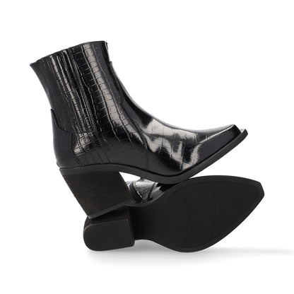 BOTÍN CASUAL DAMA 647203 NEGRO CAPA DE OZONO