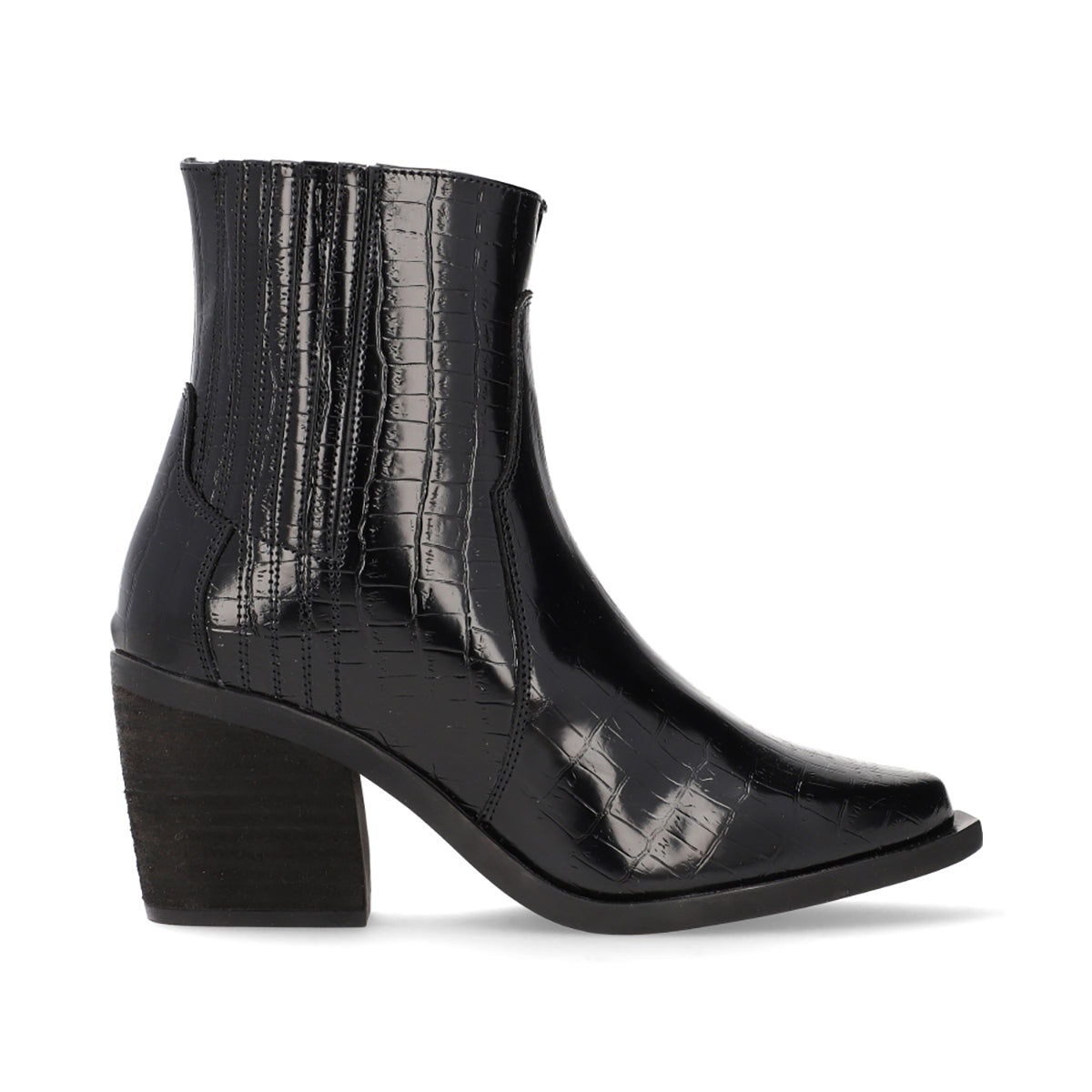 BOTÍN CASUAL DAMA 647203 NEGRO CAPA DE OZONO