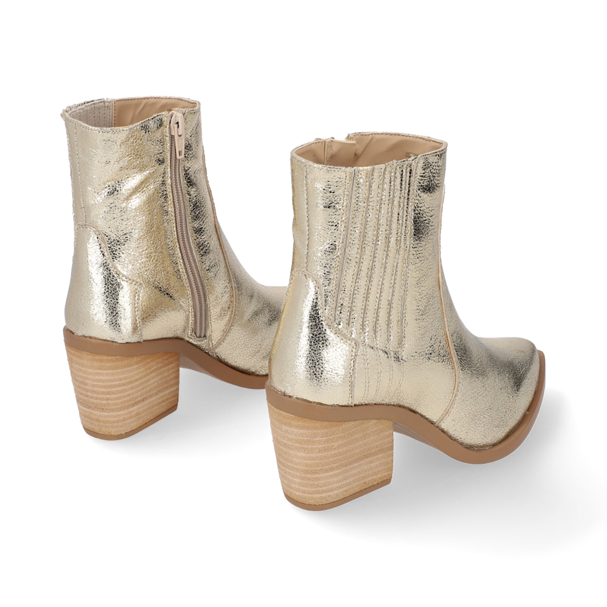 BOTÍN CASUAL DAMA 647203 PLATINA CAPA DE OZONO