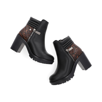 BOTÍN CASUAL DAMA 647301 NEGRO CAPA DE OZONO