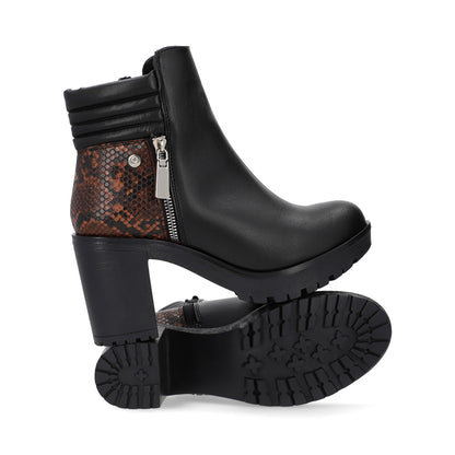 BOTÍN CASUAL DAMA 647301 NEGRO CAPA DE OZONO