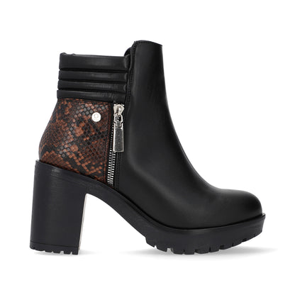 BOTÍN CASUAL DAMA 647301 NEGRO CAPA DE OZONO