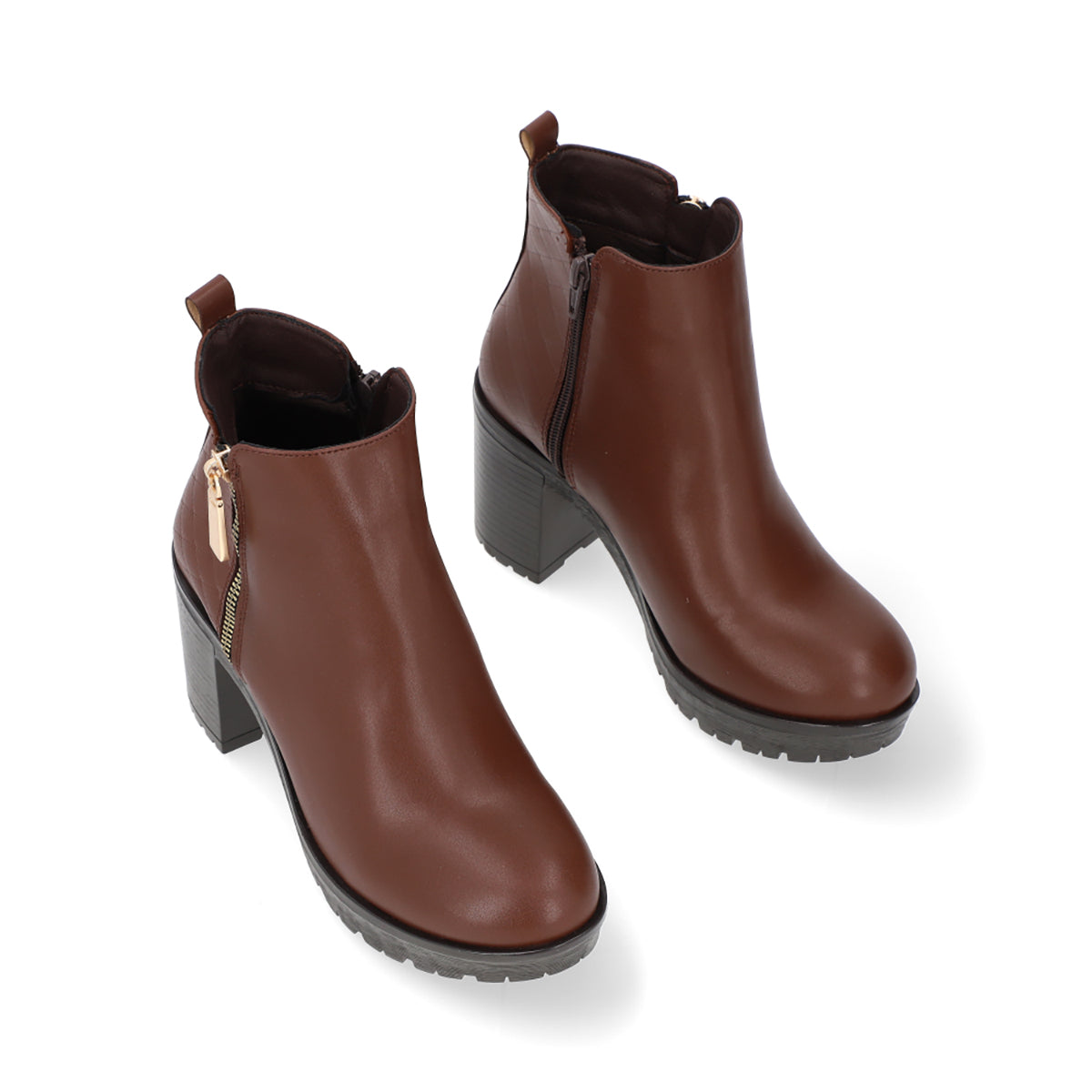 BOTÍN CASUAL DAMA 647302 LADRILLO CAPA DE OZONO