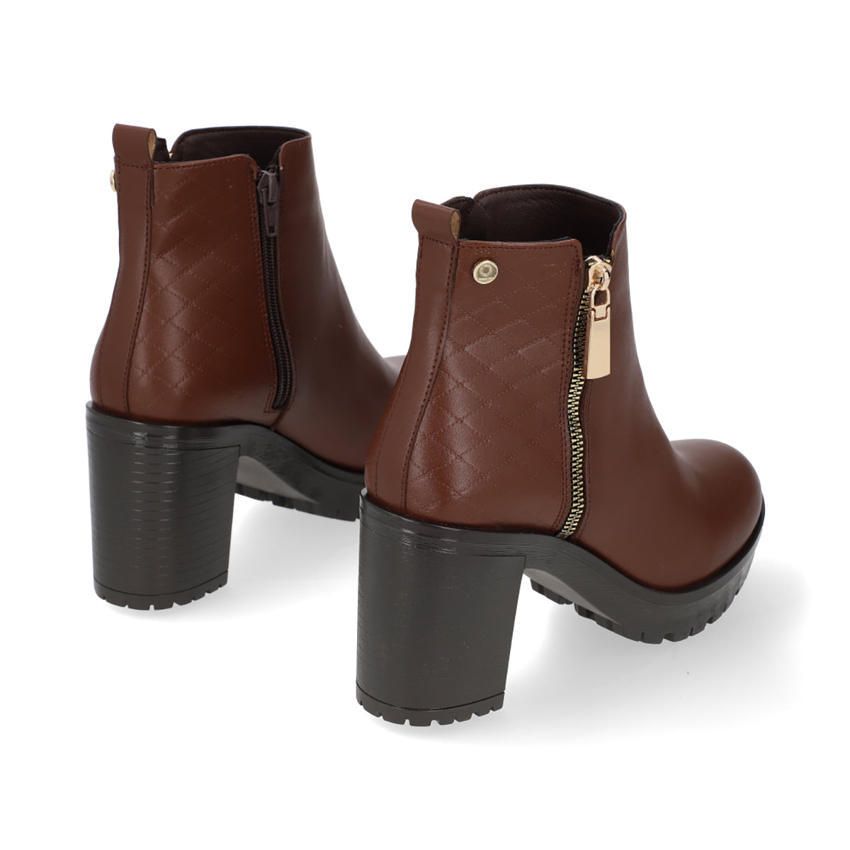 BOTÍN CASUAL DAMA 647302 LADRILLO CAPA DE OZONO