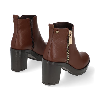 BOTÍN CASUAL DAMA 647302 LADRILLO CAPA DE OZONO
