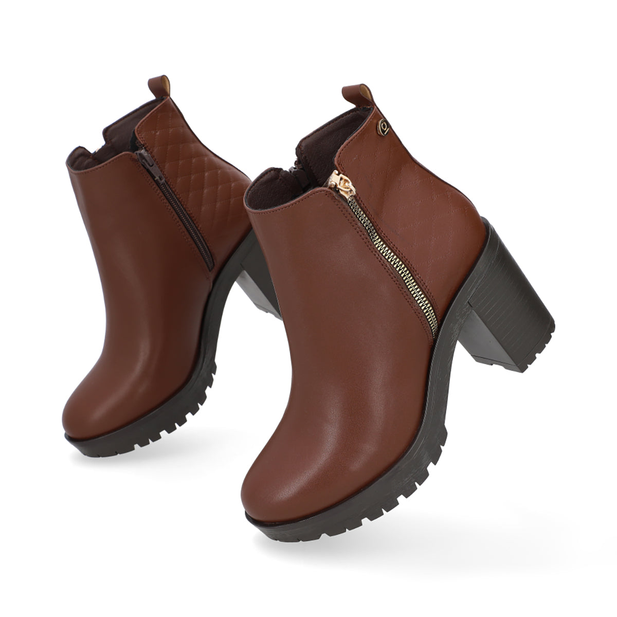 BOTÍN CASUAL DAMA 647302 LADRILLO CAPA DE OZONO