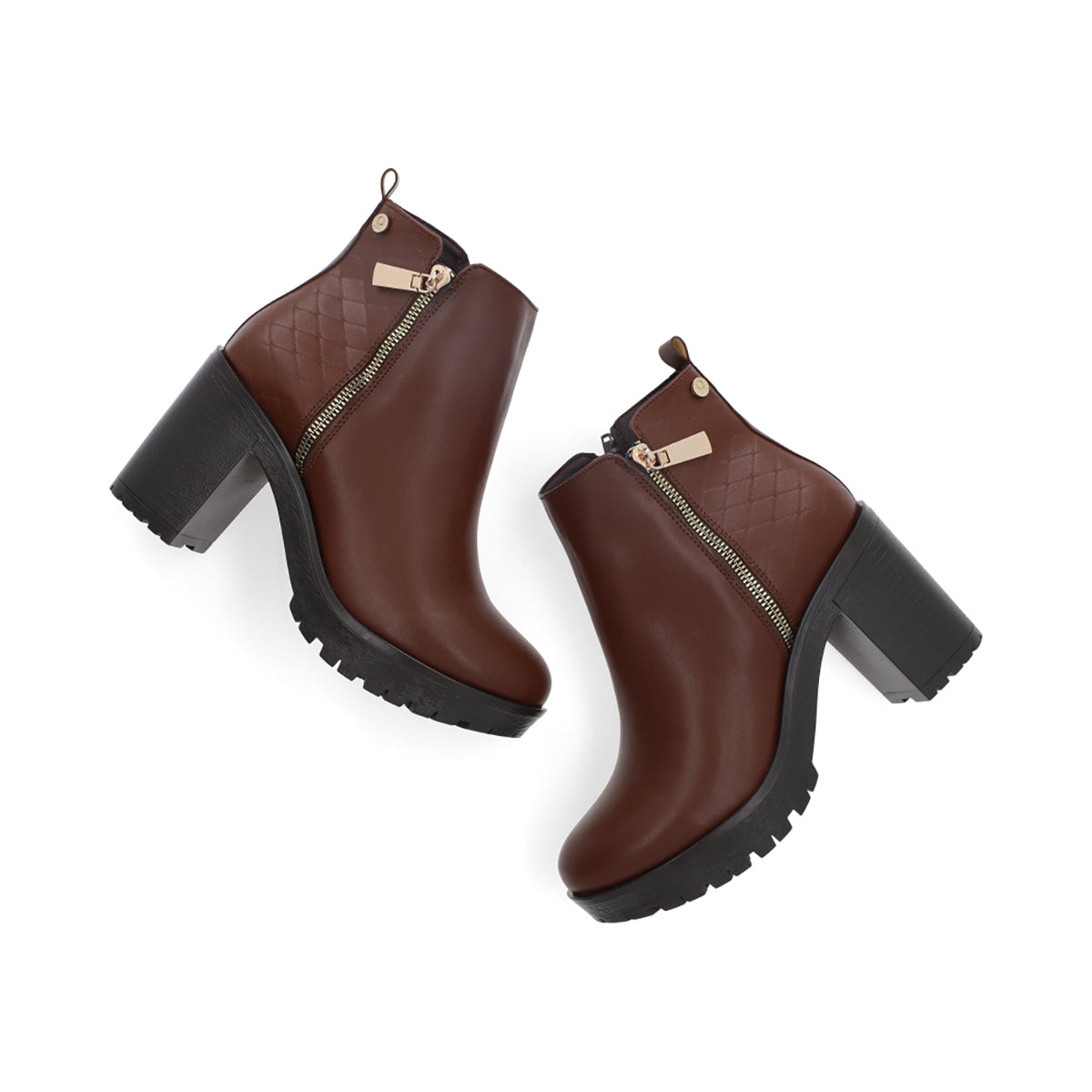 BOTÍN CASUAL DAMA 647302 LADRILLO CAPA DE OZONO