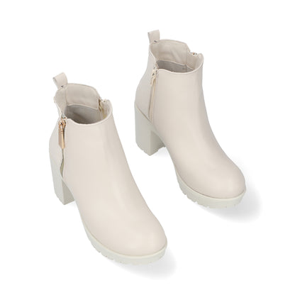 BOTÍN CASUAL DAMA 647302 LATTE CAPA DE OZONO