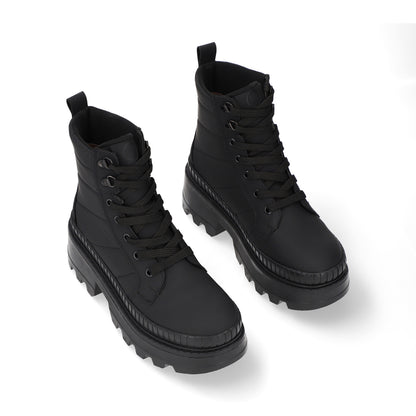 BOTÍN CASUAL DAMA 647401 NEGRO CAPA DE OZONO