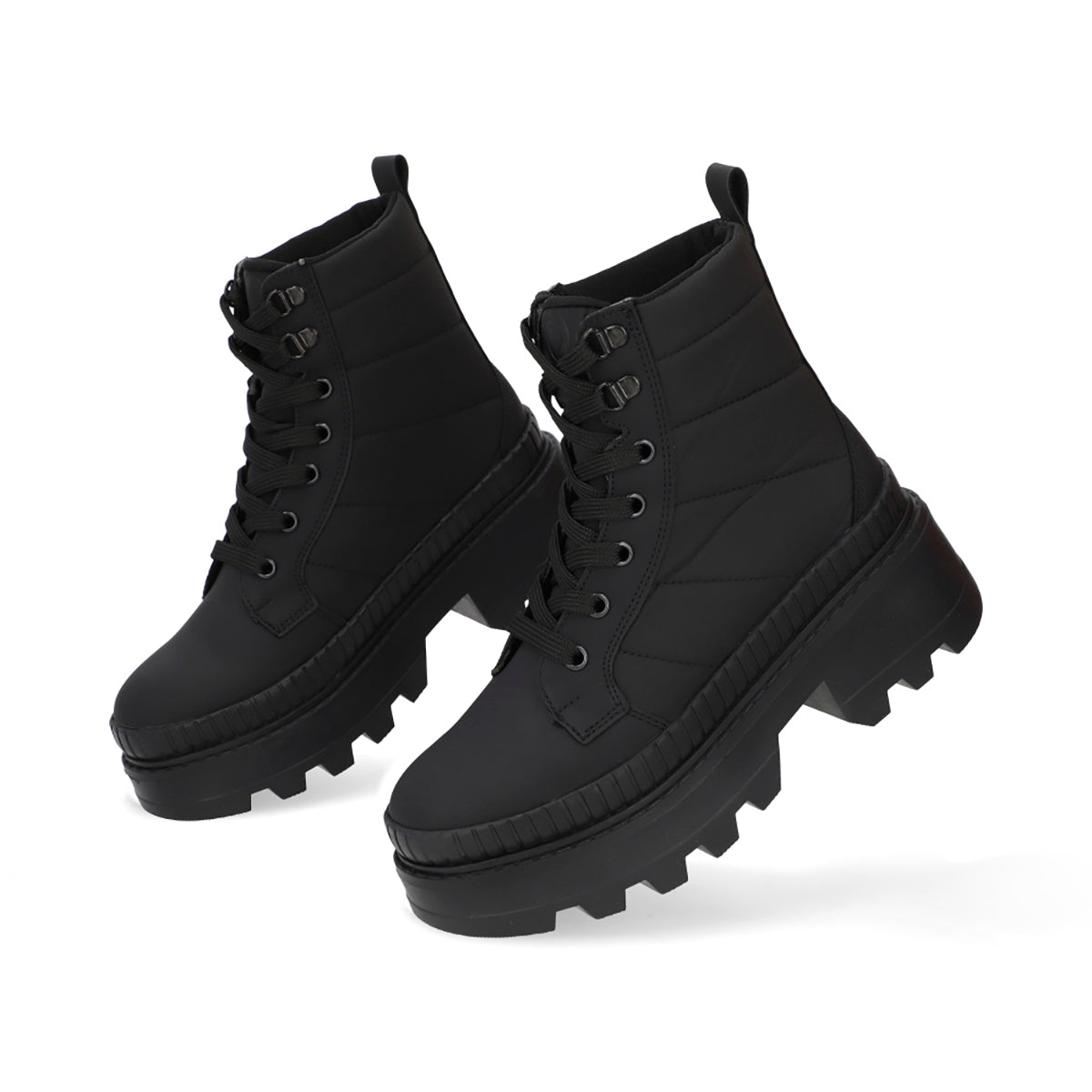 BOTÍN CASUAL DAMA 647401 NEGRO CAPA DE OZONO