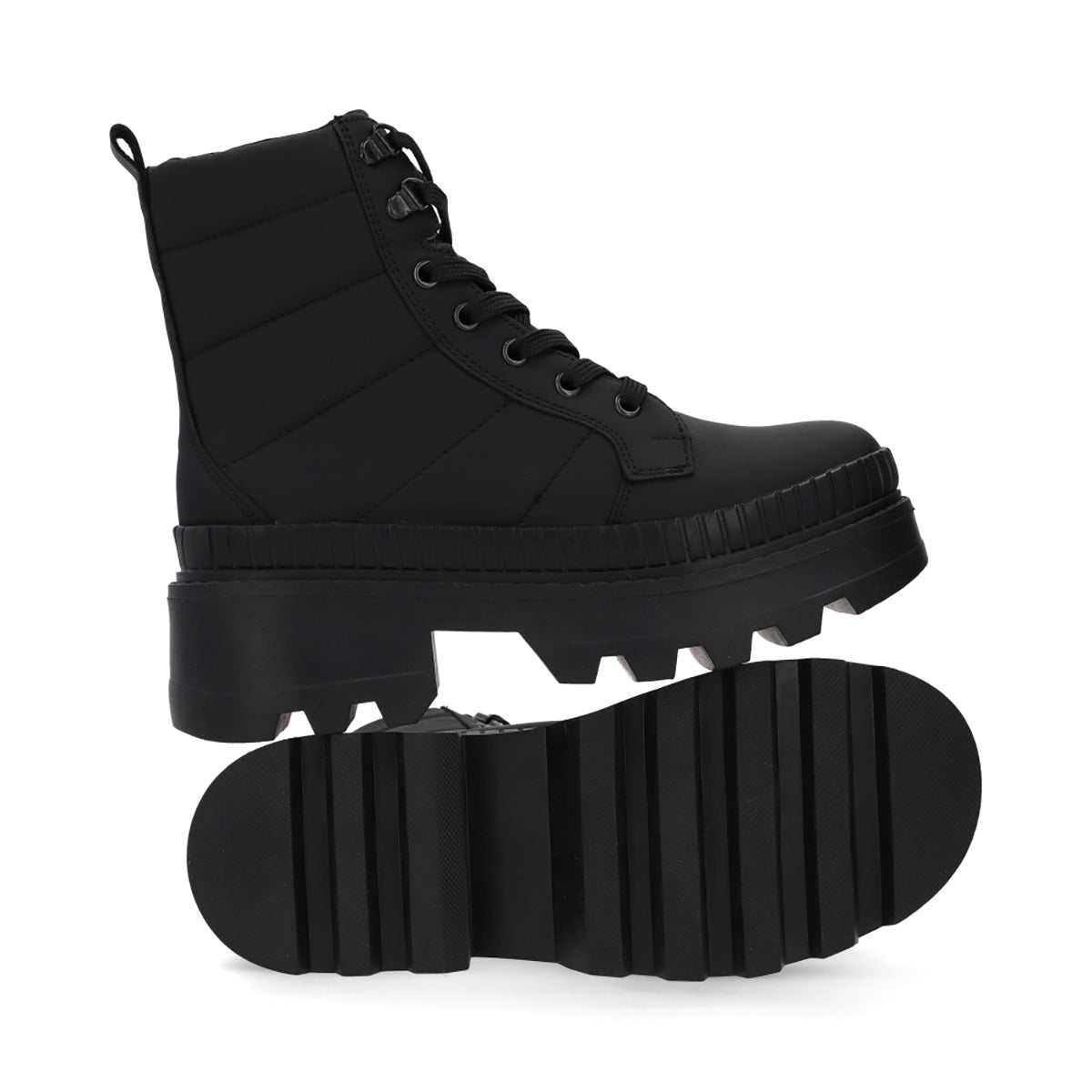 BOTÍN CASUAL DAMA 647401 NEGRO CAPA DE OZONO