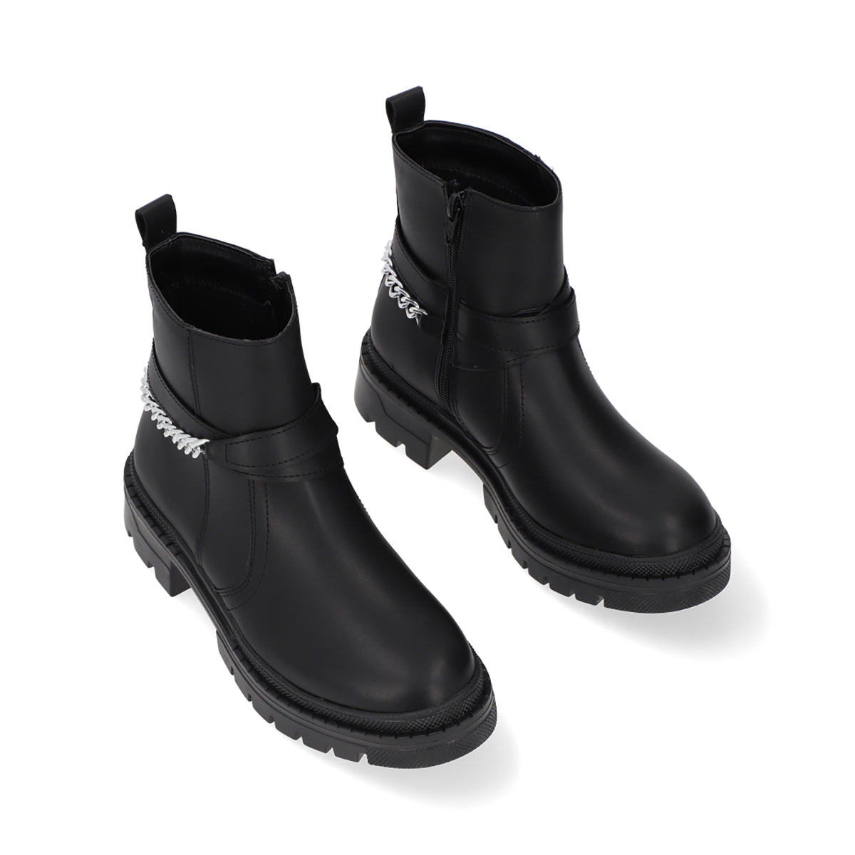 BOTÍN CASUAL DAMA 647501 NEGRO CAPA DE OZONO