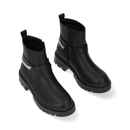 BOTÍN CASUAL DAMA 647501 NEGRO CAPA DE OZONO