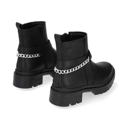 BOTÍN CASUAL DAMA 647501 NEGRO CAPA DE OZONO