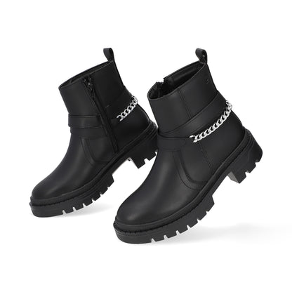 BOTÍN CASUAL DAMA 647501 NEGRO CAPA DE OZONO
