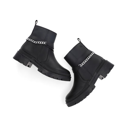 BOTÍN CASUAL DAMA 647501 NEGRO CAPA DE OZONO